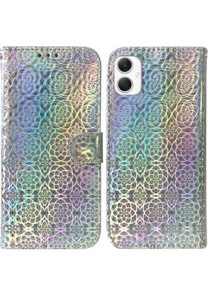 Samsung Galaxy A06 Premium Pu Deri Cüzdan Kılıf Kart Yuvası Için Flip Case (Yurt Dışından)