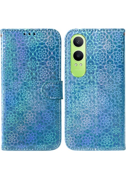 Oneplus Nord Ce4 Lite Için Flip Case Kart Yuvası Cüzdan Kılıf Glitter Standı (Yurt Dışından)