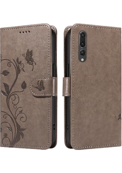 Huawei P20 Pro ve Kart Yuvası Cüzdan Telefon Kılıfı Için Flip Case Yüksek Kalite (Yurt Dışından)