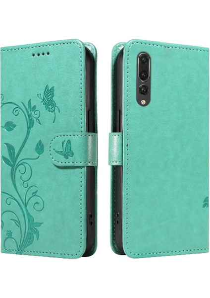 Huawei P20 Pro ve Kart Yuvası Cüzdan Telefon Kılıfı Için Flip Case Yüksek Kalite (Yurt Dışından)