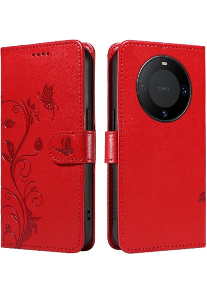 Huawei Mate 60 Pro Artı ve Kart Yuvası Cüzdan Telefon Kılıfı Için Flip Case (Yurt Dışından)
