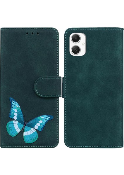 Samsung Galaxy A06 Kart Yuvaları Için Flip Case Folio Kapak Renk Baskılı (Yurt Dışından)