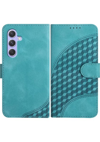 Samsung Galaxy A16 Için Flip Case Pu Deri Kapak Çevirin Manyetik Kart Durumda (Yurt Dışından)
