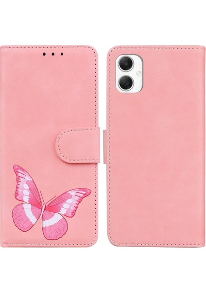 Samsung Galaxy A06 Kart Yuvaları Için Flip Case Folio Kapak Renk Baskılı (Yurt Dışından)