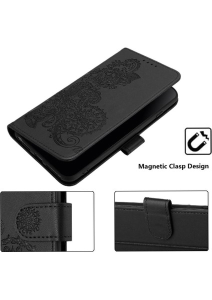 Samsung Galaxy A06 Kickstand Koruyucu Pu Deri Manyetik Için Flip Case (Yurt Dışından) indirimleri