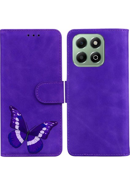 Onur X6B Kart Yuvaları Için Flip Case Renk Baskılı Cüzdan Flip Folio Kapak (Yurt Dışından)