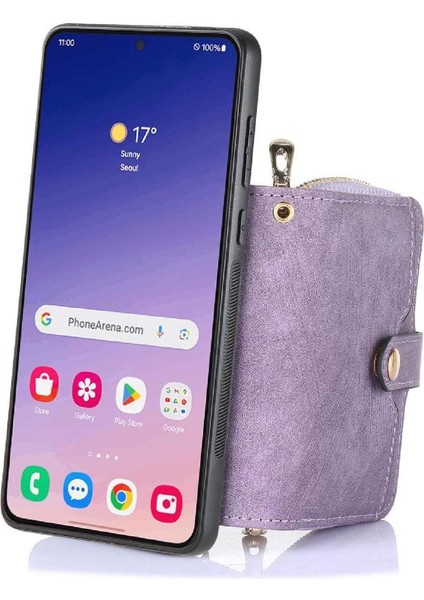 Samsung Galaxy S24 Artı Standı Ayarlanabilir Kordon Fermuar Kapatma 7 (Yurt Dışından) fırsatları