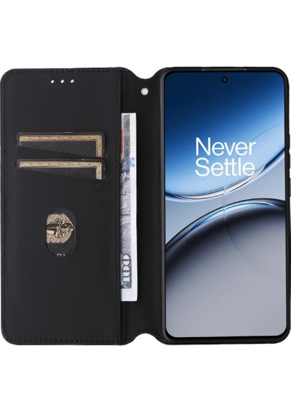 Oneplus Nord 4 5g Için Flip Case 3D Desen Kart Yuvaları Tutucu Manyetik Pu (Yurt Dışından)