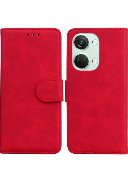 Oneplus Nord 3 Için Flip Case Manyetik Kart Yuvası Standı Tutucu Premium Pu (Yurt Dışından)