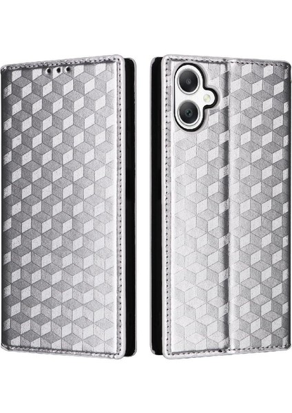 Samsung Galaxy A06 Manyetik Kapatma Cüzdan 3D Desen Kartı Için Flip Case (Yurt Dışından)