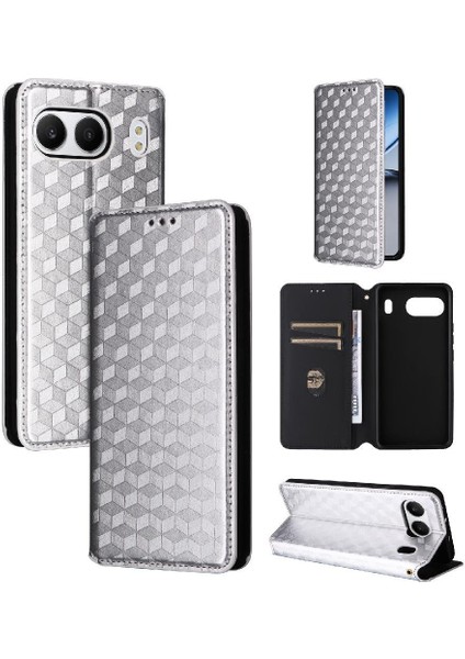 Oneplus Nord 4 5g Için Flip Case 3D Desen Kart Yuvaları Tutucu Manyetik Pu (Yurt Dışından)