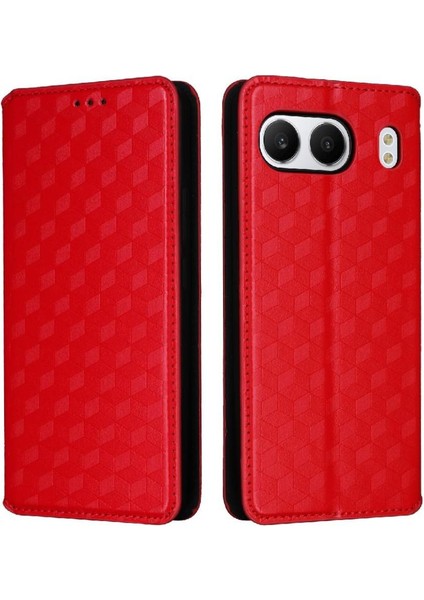 Oneplus Nord 4 5g Için Flip Case 3D Desen Kart Yuvaları Tutucu Manyetik Pu (Yurt Dışından)