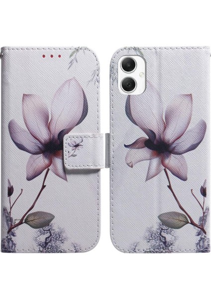 Samsung Galaxy A06 Kart Yuvaları Için Flip Case Pu Deri Cüzdan Manyetik (Yurt Dışından)
