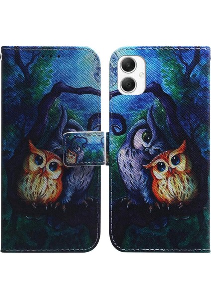 Samsung Galaxy A06 Kart Yuvaları Için Flip Case Pu Deri Cüzdan Manyetik (Yurt Dışından)