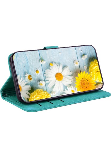 Oneplus Nord 4 Için Flip Case Kabartmalı Zambak Cüzdan Kickstand Manyetik Kart (Yurt Dışından) modelleri
