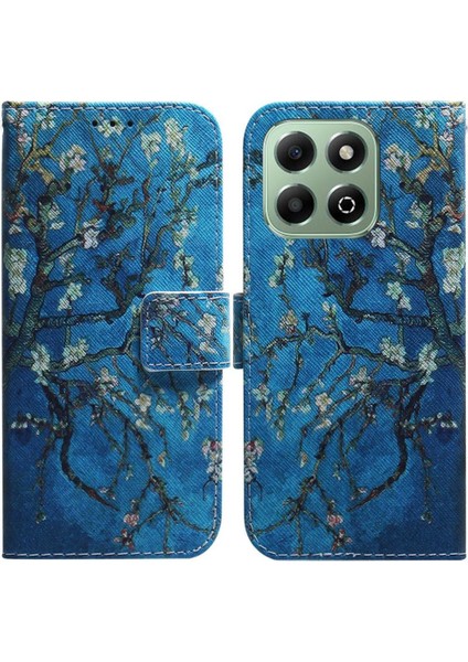 Onur X6B Boyalı Pu Deri Kart Yuvaları Manyetik Kapatma Için Flip Case (Yurt Dışından)