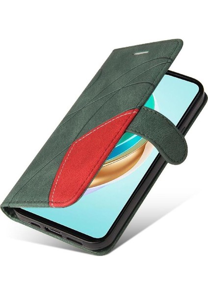 Onur X6B Dikiş Renk Deri Cüzdan Için Flip Case Kickstand Flip Kitap (Yurt Dışından) modelleri