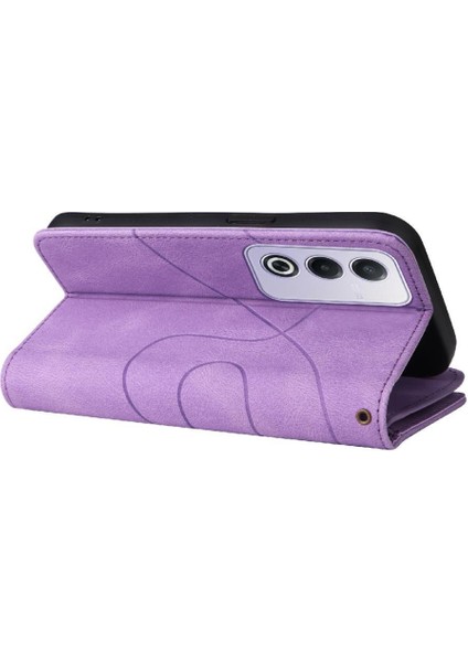 Oppo A3 Pro 5g Için Kılıf Fermuar Cüzdan Tarzı Dokuz Kart Yuvaları ile Kart (Yurt Dışından)