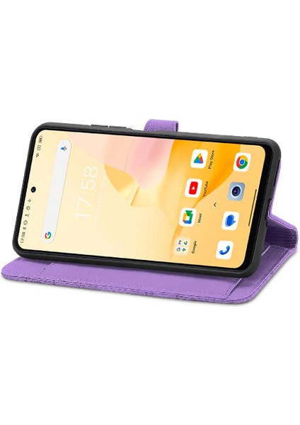Blackview Shark8 Flip Fermuar Tarzı Cüzdan Çoklu Kart Yuvası Için Kılıf (Yurt Dışından)