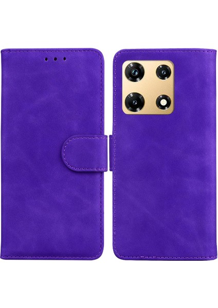 Infinix Not 30 Pro Manyetik Standı Tutucu Premium Pu Deri Için Flip Case (Yurt Dışından)