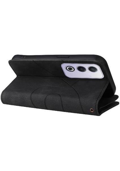 Oppo A3 Pro 5g Için Kılıf Fermuar Cüzdan Tarzı Dokuz Kart Yuvaları ile Kart (Yurt Dışından)