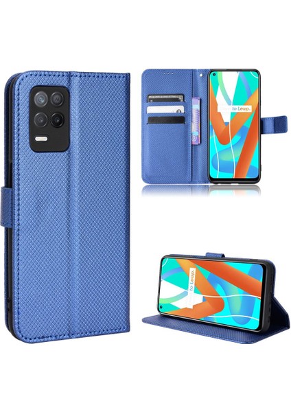 Realme 8 5g Kart Tutucu Manyetik Cüzdan Kickstand Kapak Için Kılıf (Yurt Dışından) fiyatları