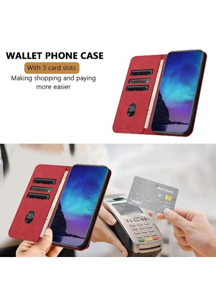 Oppo Oppo 12 Pro 5g Pu Deri Için Kılıf Folio Kapak Cüzdan Kickstand Kart (Yurt Dışından) fırsatları