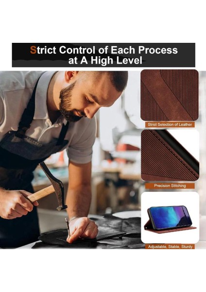 Oppo Oppo 12 5g Için Kılıf Manyetik Pu Deri Kart Yuvaları Tutucu Folio Kapak (Yurt Dışından) indirimleri