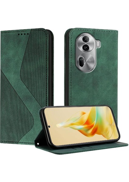 Oppo Oppo 11 Pro 5g Kart Yuvaları Için Kılıf Tutucu Folio Kapak Cüzdan Kickstand (Yurt Dışından)