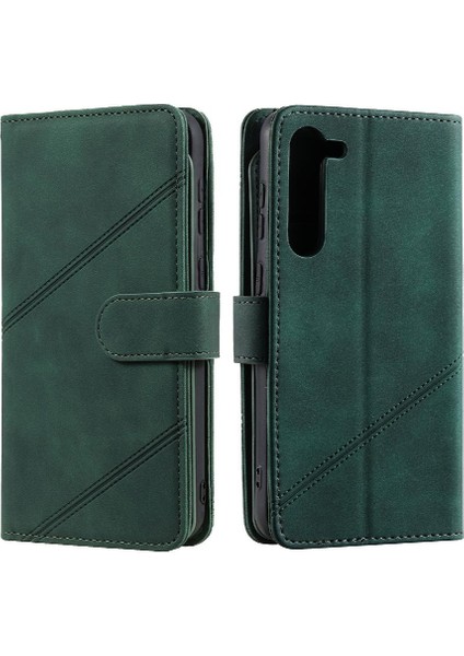 Samsung Galaxy S23 Artı Pu Deri Kart Tutucu Kickstand Cüzdan (Yurt Dışından)