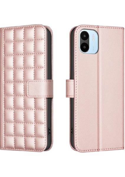 Xiaomi Redmi A2 Için Flip Case Iş Basit Stil Pu Deri Koruyucu (Yurt Dışından)