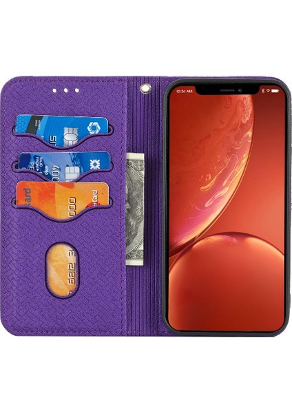 IPhone 13 Için Kılıf Mini El Cüzdan Kredi Kartı Tutucu Flip Folio Kitap Pu (Yurt Dışından)