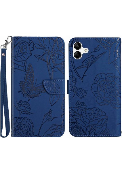 Samsung Galaxy A06 Pu Deri Kapak Kapak Anti-Damla Koruma (Yurt Dışından)