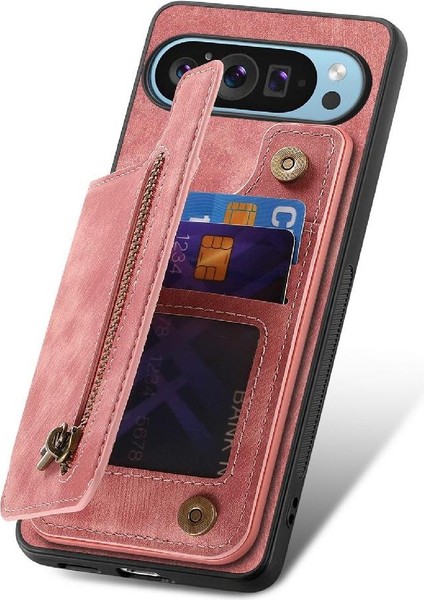 Google Piksel 9 Pro Xl Için Kılıf Katlanabilir Arka Kapak Standı Fonksiyonu Vintage (Yurt Dışından)