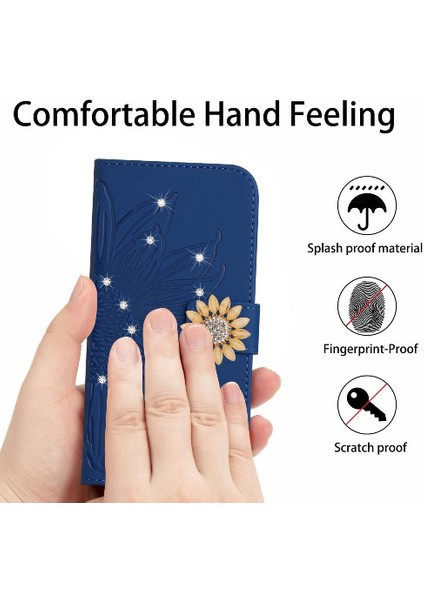 1 Kart Yuvası Standı ile Uzun Bir Kordon ile Samsung Galaxy A06 Için Kılıf (Yurt Dışından)