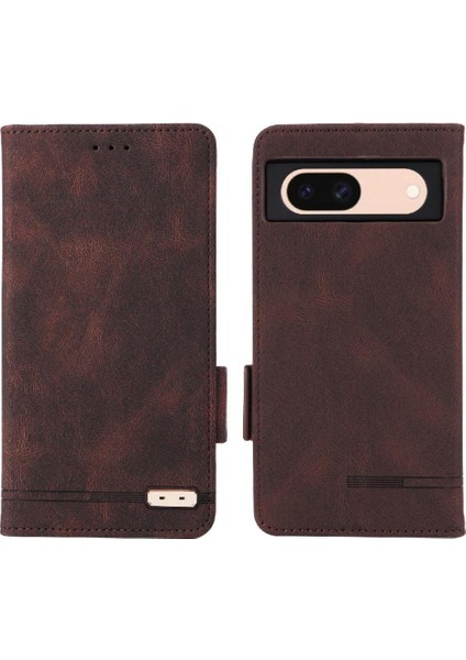 Toka Manyetik Cüzdan ile Google Piksel 8A Kickstand Kapak Için Flip Case (Yurt Dışından)