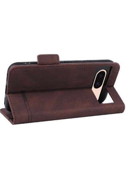 Toka Manyetik Cüzdan ile Google Piksel 8A Kickstand Kapak Için Flip Case (Yurt Dışından)