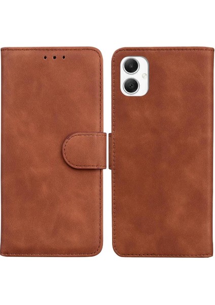 Samsung Galaxy A06 Için Flip Case Kart Yuvası Premium Pu Deri Manyetik (Yurt Dışından)