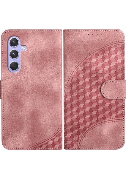 Samsung Galaxy A16 Için Flip Case Pu Deri Kapak Çevirin Manyetik Kart Durumda (Yurt Dışından)