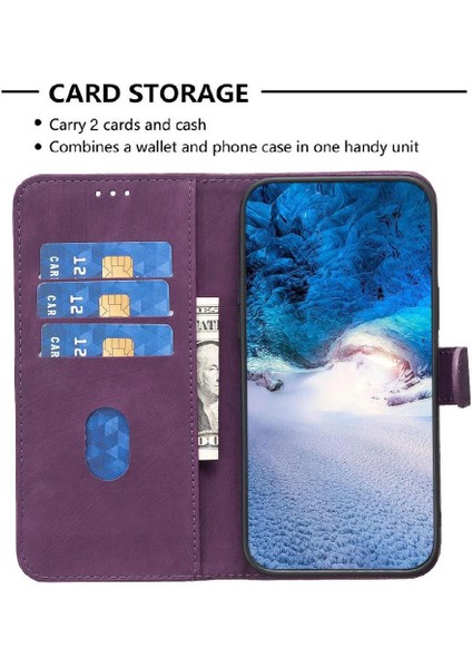 Samsung Galaxy A15 4g Için Flip Case/5g Deri Kılıf Kart Yuvaları Tutucu (Yurt Dışından)