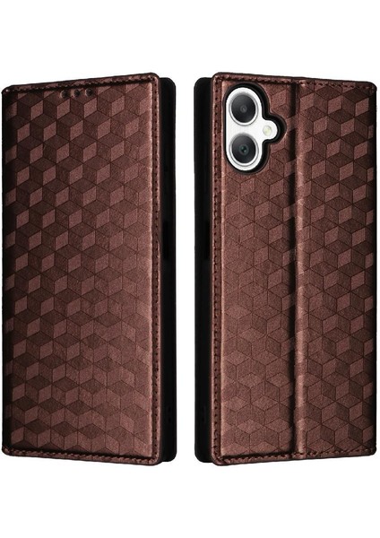 GX Boutique Samsung Galaxy A06 Manyetik Kapatma Cüzdan 3D Desen Kartı Için Flip Case (Yurt Dışından)