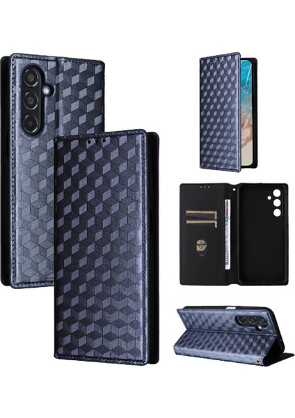 Samsung Galaxy M35 5g Cüzdan Manyetik Kapatma Kart Yuvaları Için Flip Case (Yurt Dışından)