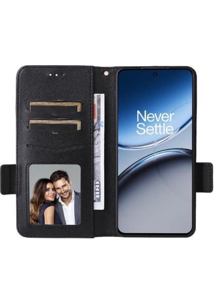 Oneplus Nord 4 5g Için Flip Case Pu Deri Manyetik Yan Toka Cüzdan (Yurt Dışından)