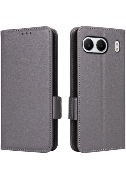 Oneplus Nord 4 5g Için Flip Case Pu Deri Manyetik Yan Toka Cüzdan (Yurt Dışından)