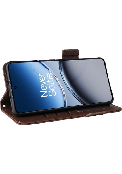 Oneplus Nord 4 5g Için Flip Case Pu Deri Manyetik Yan Toka Cüzdan (Yurt Dışından)