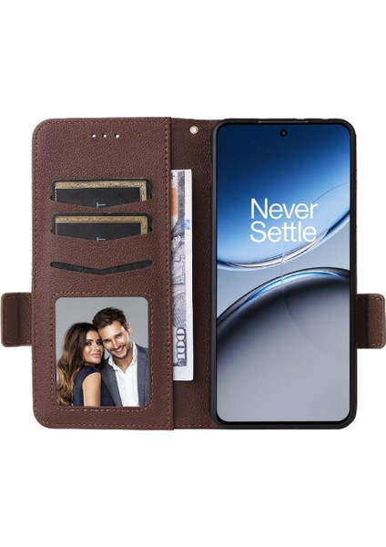 Oneplus Nord 4 5g Için Flip Case Pu Deri Manyetik Yan Toka Cüzdan (Yurt Dışından)