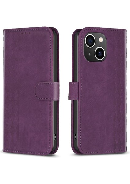IPhone 15 Için Flip Case Artı Kart Yuvaları Tutucu Iş Çok Renkli Durumda (Yurt Dışından)