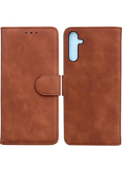 Samsung A25 5g Premium Pu Deri Kart Yuvası Standı Tutucu Için Flip Case (Yurt Dışından)
