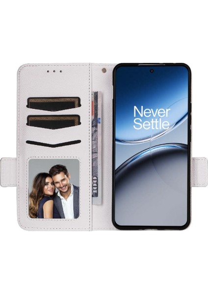 Oneplus Nord 4 5g Için Flip Case Pu Deri Manyetik Yan Toka Cüzdan (Yurt Dışından)