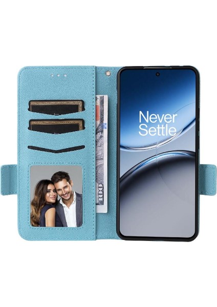 Oneplus Nord 4 5g Için Flip Case Pu Deri Manyetik Yan Toka Cüzdan (Yurt Dışından)